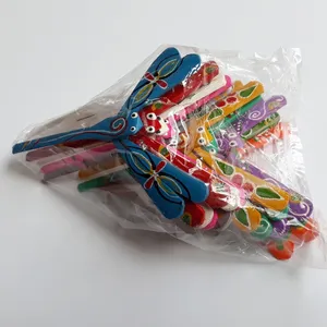 Libellule en bambou équilibrante 7.8 ''(20cm) jouet d'hélicoptère volant Folpus du Vietnam Besga Balance libellule bambou pour cadeau - Product Image 1