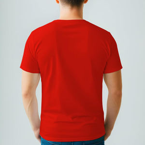 Camiseta de Algodón Puro con Cuello Redondo para Hombre, Camiseta de Marca Personalizada, Camiseta de Alta Calidad para Hombre - Product Image 4