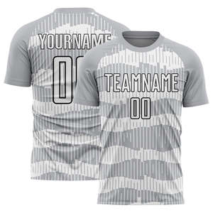 เสื้อฟุตบอลสั่งทำพิเศษ แห้งเร็ว ระบายอากาศได้ดี น้ำหนักเบา ซับเหงื่อ 100% โพลีเอสเตอร์ พิมพ์ลายแบบซับลิเมชั่น สำหรับทุกเพศ ทุกวัย เหมาะสำหรับสโมสรและโรงเรียน - Product Image 3