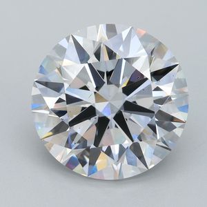 IGI 5,04 CT Diamantes sueltos cultivados en laboratorio Forma redonda Diamante de laboratorio blanco E VS2 para anillo de compromiso o fabricación de joyas - Product Image 1