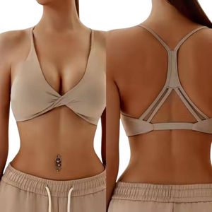 Soutien-gorge de sport en nylon Spandex respirant pour adultes vêtements de fitness de haute qualité soutien-gorge athlétique à séchage rapide personnalisable - Product Image 2