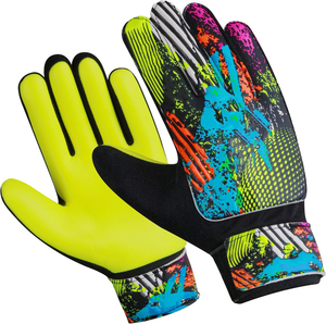 Gants de gardien de but de football fabriqués en usine professionnelle, cuir, tissu respirant, fermeture à crochets et boucles, unisexe, vente en gros OEM - Product Image 1