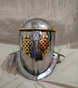 Casco Espartano de Gladiador de Moda, Disfraz Medieval de Soldado, Cosplay Griego, Esparta, Antiguo Romano, Acero Corintio - Product Image 1