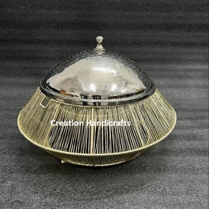 Nouveauté, chauffe-plat rond en métal au design élégant, chauffe-plats, casserole, marmite pour buffet - Product Image 1