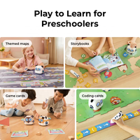 Robot de Codificación sin Pantalla Makeblock MTiny para Educación STEM Preescolar, Aprendizaje Temprano y Aula Montessori