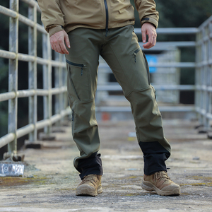 Nouvelles vestes d'hiver pour hommes, coupe décontractée, taille haute, extensible, imperméable, coupe-vent, respirante, avec poches cargo - Product Image 4