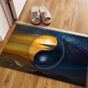 Tapis imprimé Yin Yang : Tapis moderne pour salon, tapis de mariage, tapis en velours de luxe - Product Image 5