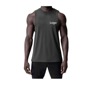 Ropa de calle transpirable para correr, camiseta sin mangas de malla deportiva de secado rápido para hombre, ropa deportiva de compresión para gimnasio y entrenamiento - Product Image 1