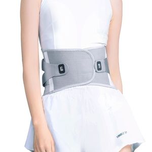 Support de taille de fitness sportif auto-chauffant avec plaque d'acier Matériau en peau de vache respirant Type de ceinture de taille - Product Image 4