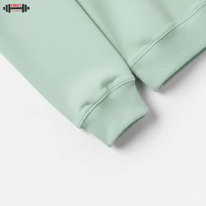 Sudadera con Capucha de Forro Polar de Alta Calidad para Mujer, Estilo Nuevo, con Logotipo Personalizado, Cuello en V, Ropa de Calle de Invierno, Sudadera de Algodón de Marca - Product Image 3