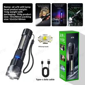 ไฟฉายกลางแจ้งที่มีลำแสงสูงแบตเตอรี่อเนกประสงค์ที่ใช้งานได้ยาวนานชาร์จได้ยาวนาน - Product Image 4