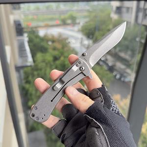 มีดแบบพับได้มีดแบบกำหนดเองทำจากไทเทเนียม MOQ ต่ำมีด EDC สำหรับล่าสัตว์ - Product Image 5