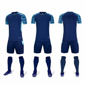 Maillots de football adultes enfants ensembles d'entraînement de football garçons filles à manches courtes costume de sport uniformes de football - Product Image 4