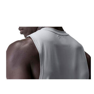 Camiseta sin mangas de calidad superior para hombre, ropa de entrenamiento sin mangas, ropa de calle, chaleco de gimnasio, compresión transpirable de secado rápido para correr - Product Image 3