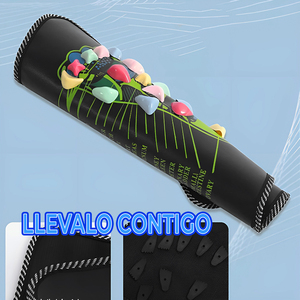 Tappetino Portatile per Massaggio ai Piedi con Pietre Sintetiche per Applicazione sul Corpo - Product Image 3