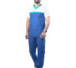 Ensemble d'uniformes médicaux unisexes légers, meilleur matériau, vente chaude, tendance, disponible en prix de gros, ensemble d'uniformes médicaux - Product Image 1
