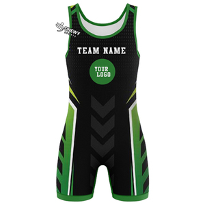 Sublimación Wrestling Singlets para hombres Custom Logo Wrestling Singlet Body Wear Wrestling Singlet - Product Image 6