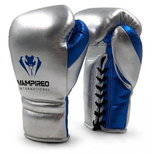 Guantes de Boxeo de Entrenamiento MMA de Cuero Duradero de Alta Calidad, Diseño Personalizado, Impermeables, Antideslizantes, Transpirables, para Uso en Exteriores - Product Image 1
