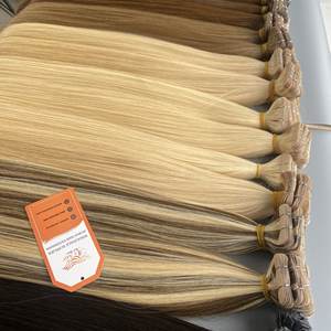 Superventas 2024 cinta en extensiones de cabello 100% cabello humano de proveedor mayorista de cabello crudo vietnamita - Product Image 6