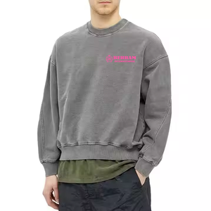 Sudaderas para Hombre, Estilo Casual, Deportivas, de Manga Larga para Otoño, Ropa Urbana Hip Hop, Sudadera Moderna Lisa para Hombre - Product Image 6