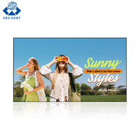 Pantalla Publicitaria LCD 4K de Formato Grande de 86 Pulgadas ZDHQ con Sistema Android Inteligente para Uso Comercial en Interiores