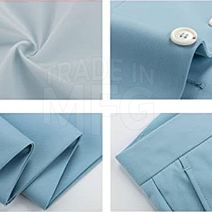 Créez Votre Propre Costume Homme de Haute Qualité à Prix Abordable - Blazers en Coton Respirant, Design Personnalisé, Grande Taille, Confort Optimal pour Adultes - Product Image 6