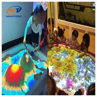 Projection holographique 3D Table de sable intérieure Projection pour les enfants d'âge scolaire Jeu de projection interactif Éducation