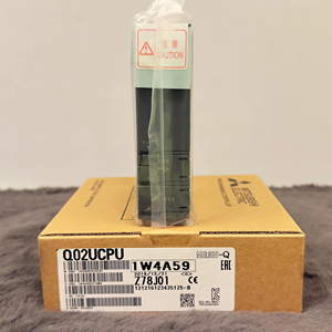 มีโปรแกรม PLC ควบคุมอุตสาหกรรม Q02UCPU ในสต็อก - Product Image 1