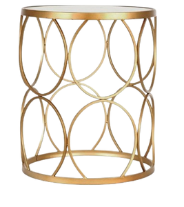 Tables basses polies dorées pour la décoration de la maison Meubles de maison pour le salon et le hall Table d'appoint pour l'intérieur et l'extérieur - Product Image 6