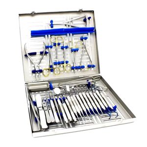 Kit Instrumentos Periodontales Implantes Dentales Ortodoncia Quirúrgica 33 PCS - Product Image 1