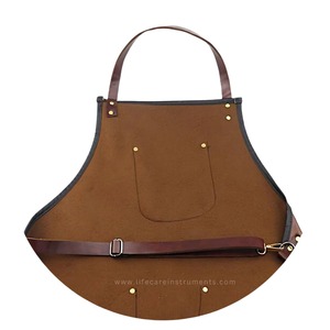 ผ้ากันเปื้อนหนังแท้เอนกประสงค์ สำหรับช่างตัดผม ทำจากหนังคุณภาพสูงโดย Life Care Instruments - Product Image 6
