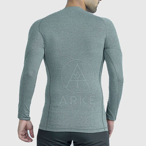 Vente chaude T-shirts de compression pour hommes de qualité supérieure à manches longues Dernière conception à bas prix - Product Image 3