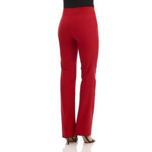 Pantalón con estampado informal de cintura media de verano para mujer, transpirable, antibolitas y antiarrugas, recto, estirable y holgado - Product Image 4