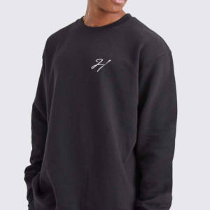 เสื้อสเวตเตอร์ผ้าคอตตอนแบบสวมศีรษะของผู้ชายโอเวอร์ไซส์งานตามสั่งลาย3D ฤดูหนาว2024 - Product Image 5