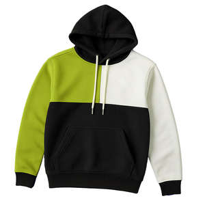 Sweat à capuche pour homme de haute qualité, sur mesure, uni, streetwear d'hiver, décontracté, en coton/polyester, col à capuche, écologique, respirant - Product Image 6