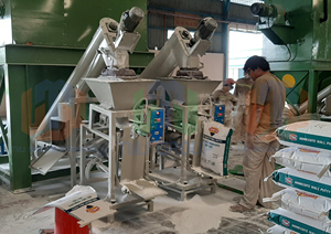 เครื่องบรรจุถุงปากวาล์ว TBM-SS00-A-VB สำหรับผงฉาบยาแนวซีเมนต์20กก. 25กก. 40กก. 50กก. บรรจุภัณฑ์ชั่งน้ำหนัก - Product Image 3