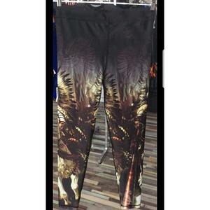 Leggings taille haute pour femmes, fabriqués sur mesure, en coton/bambou, respirants, antibactériens, confortables, de qualité supérieure, pour le sport et le yoga - Product Image 5