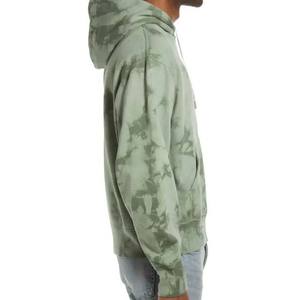 Sudaderas con capucha para hombre 400GSM con logotipo personalizado, jersey en blanco de gran tamaño con diseño OEM y MOQ bajo, sudaderas con capucha básicas de algodón a la moda para hombre - Product Image 3