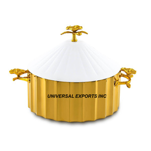 Cazuela de Metal de doble pared, diseño árabe, cazuela de lujo hecha a mano, nuevo calentador de alimentos de Metal de calidad superior - Product Image 4