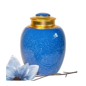 Urnas Funerarias de Metal Hechas a Mano de la Más Alta Calidad para Cenizas, para Hombres y Mujeres, para Proveedores Indios al por Mayor, Urnas de Tamaño Regular - Product Image 1