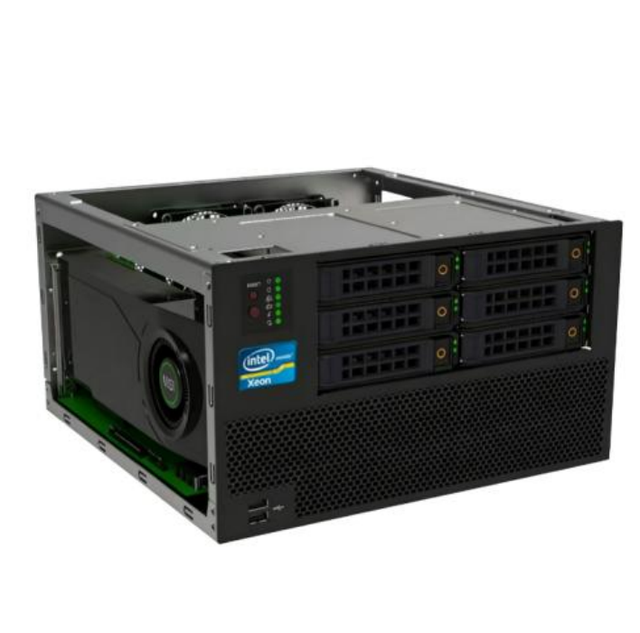 N6 AI Box All-in-One AI Appliance Integrating NAS Storage, GPU Computing, and LLM Capabilities / Plug-and-Play Deployment
