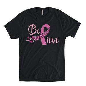 Premium Unite for a Cure T-shirts de sensibilisation au cancer du sein qui inspirent force et espoir pour les femmes Cancer du sein - Product Image 2
