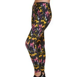 Mallas de yoga para gimnasio de talle alto Súper suaves y ligeras para mujer, mallas elásticas personalizadas - Product Image 4