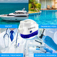 Pompe de cale submersible 12V DC 600-1100 GPH pour bateau et yacht avec interrupteur intégré