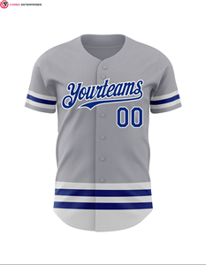 Camisetas de béisbol sublimadas transpirables Camiseta de equipo de béisbol Camiseta de botón completo clásica Premium personalizada - Product Image 6