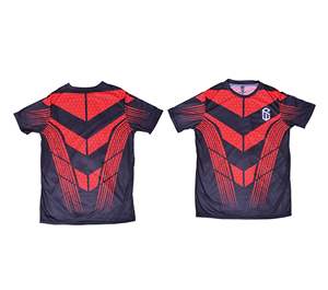 เสื้อยืดแขนสั้นสำหรับผู้ชายเสื้อพิมพ์โลโก้โพลีเอสเตอร์100% คุณภาพสูงสำหรับ2024 - Product Image 5