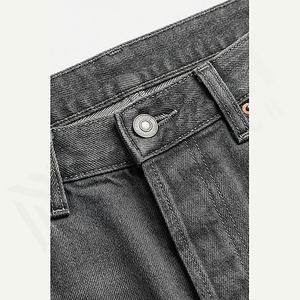 Mens Jeans Regular Fit Straight Leg Basic <b>Denim</b> <b>Trouser</b> Pants Casual Skinny Formal Outwears Stylish Durable Customized Color - Product Image 4