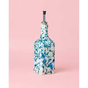 Distributeur d'huile en céramique corail artisanal fait à la main en Espagne, élégants appareils de cuisine - Product Image 2