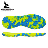 Semelle de chaussure de football Wolf Brand ultra-légère en EVA, antidérapante, de haute qualité, hautement élastique, résistante à l'usure, en caoutchouc, unisexe