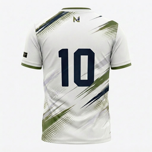 Maillot de football personnalisé par sublimation pour équipe de sport – Performance athlétique, respirant, anti-humidité, séchage rapide - Product Image 2